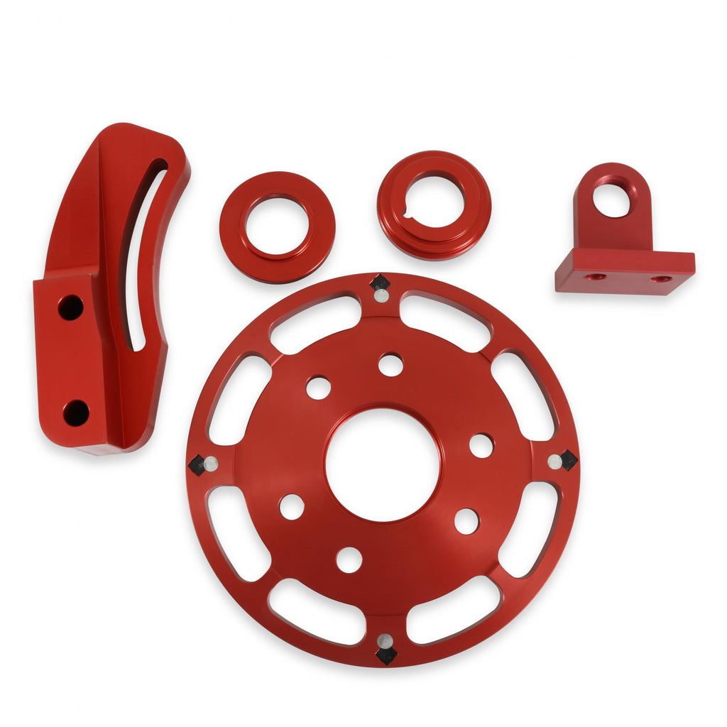 MSD Crank Trigger Wheel Kit Flying Magnet Sbc 6.25 In. Small Block Chevy Use With MSD 6/7/8 Series Ignition MSD Ignition
