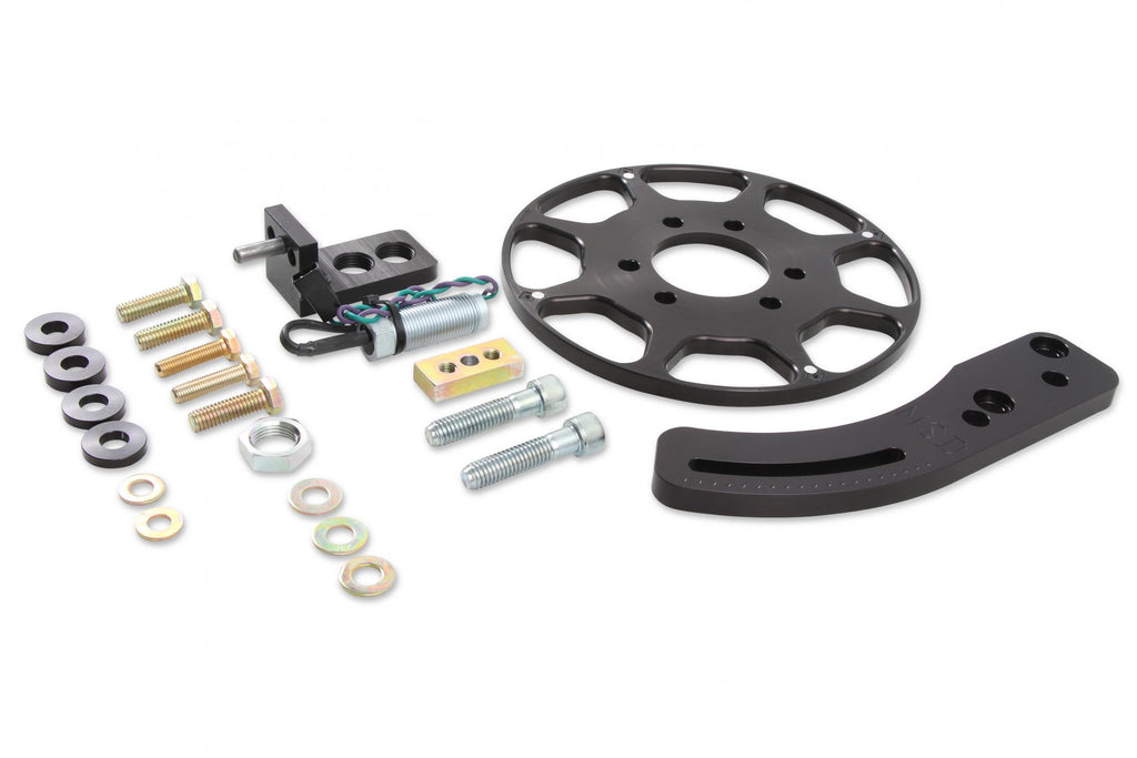 MSD Crank Trigger Wheel Kit Flying Magnet Bbc 8 In. Big Block Chevy Use With MSD 6/7/8 Series Ignition Black MSD Ignition