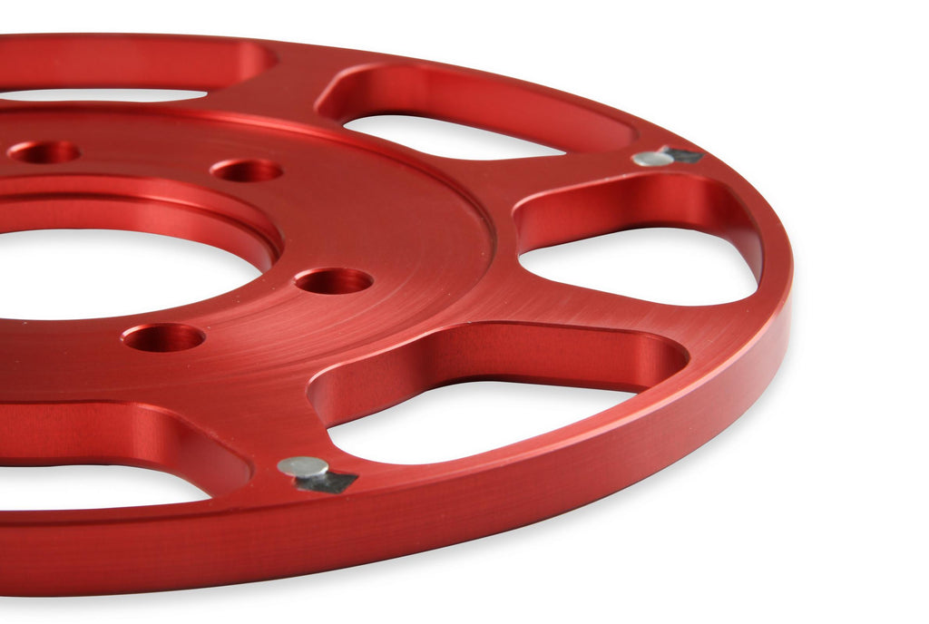 MSD Crank Trigger Wheel Kit Flying Magnet Bbc 8 In. Big Block Chevy Use With MSD 6/7/8 Series Ignition Red MSD Ignition