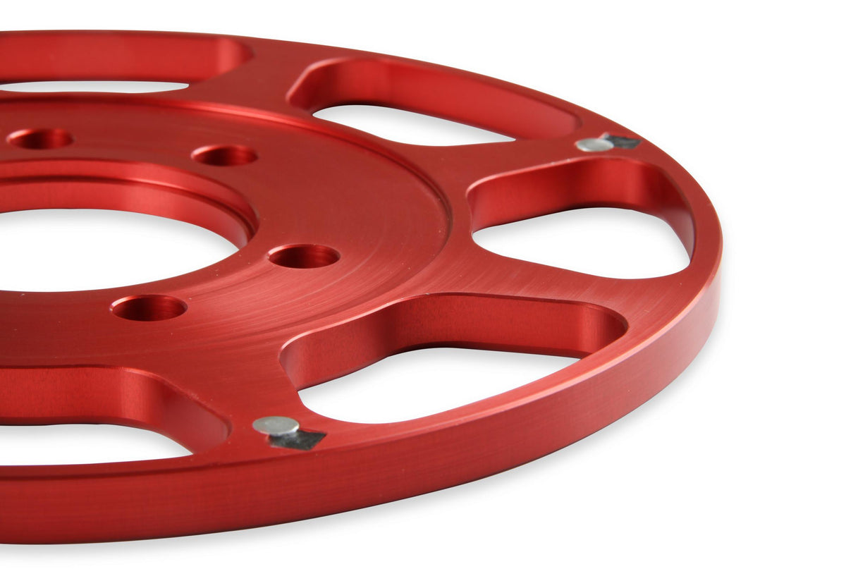 MSD Crank Trigger Wheel Kit Flying Magnet Bbc 8 In. Big Block Chevy Use With MSD 6/7/8 Series Ignition Red MSD Ignition