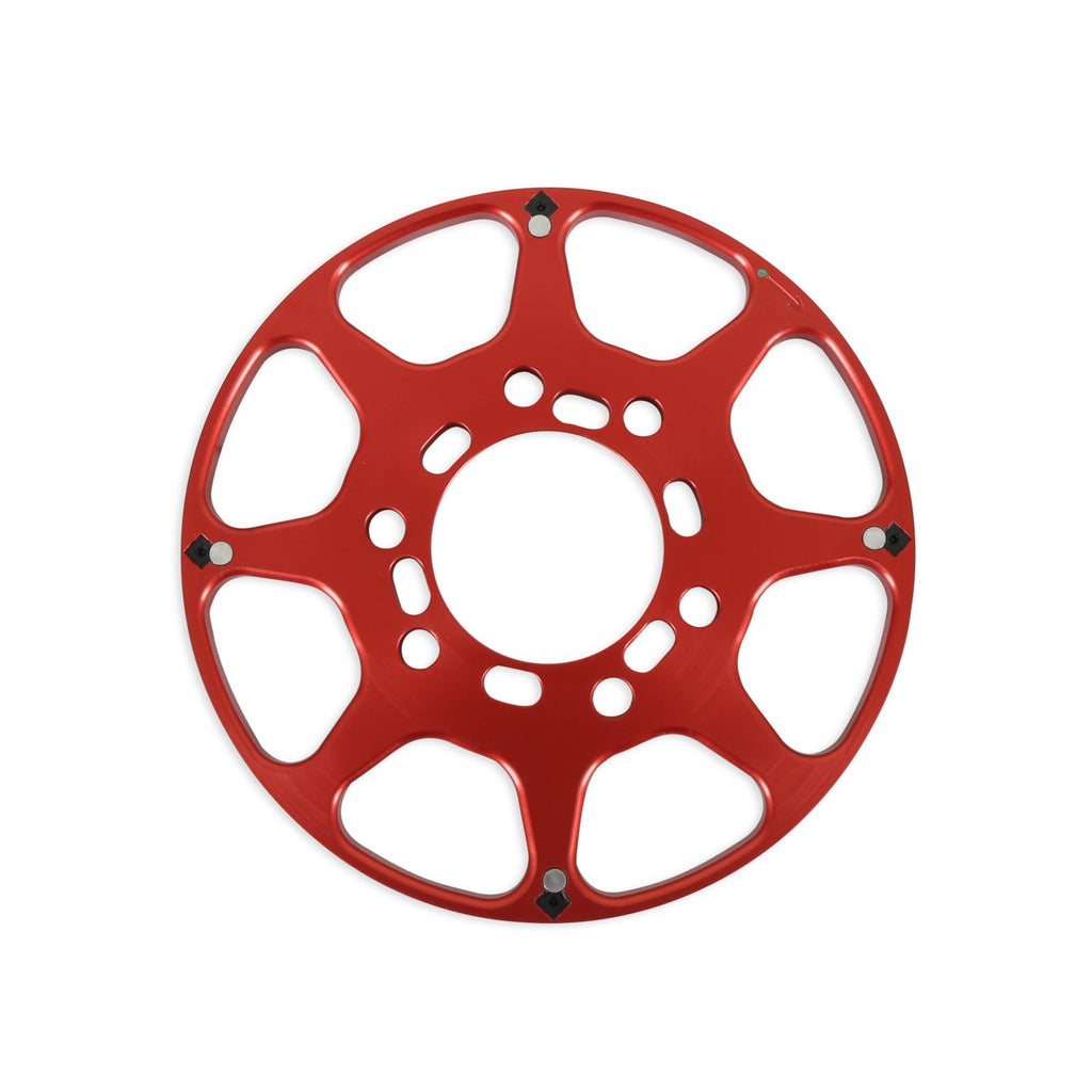 MSD Crank Trigger Wheel Kit Flying Magnet Chrysler B/Rb 7.25 In. Big Block Chrysler Use With MSD 6/7/8 Series Ignition Red MSD Ignition