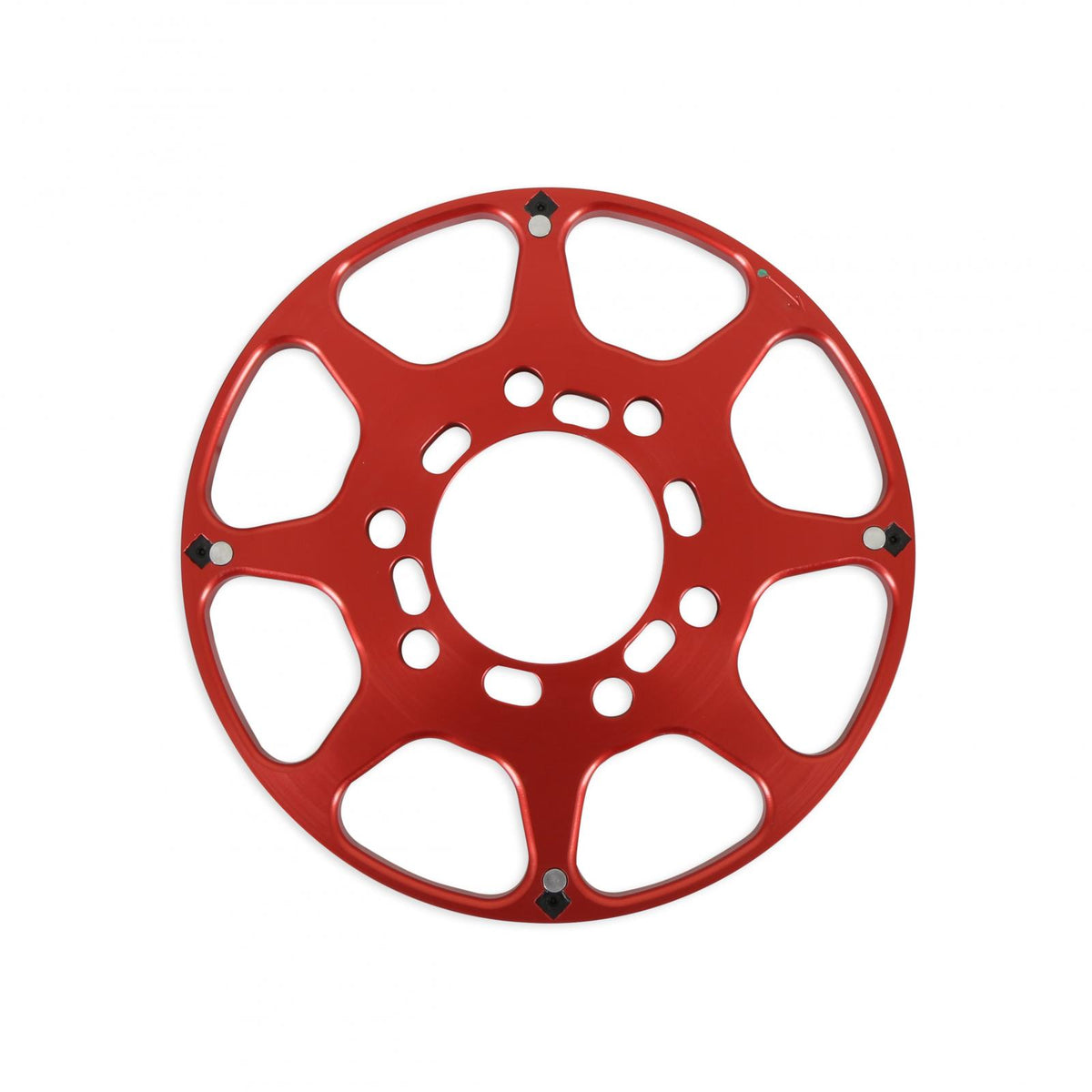 MSD Crank Trigger Wheel Kit Flying Magnet Chrysler B/Rb 7.25 In. Big Block Chrysler Use With MSD 6/7/8 Series Ignition Red MSD Ignition
