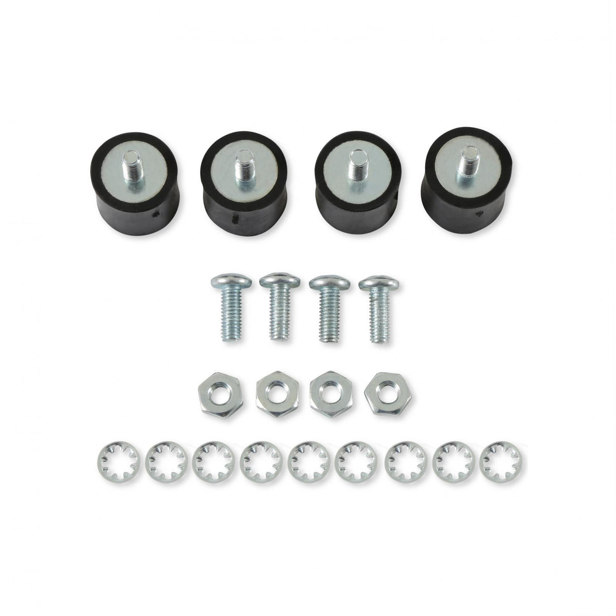 MSD Vibration Mounts, For MSD 6 Series Ignition Modules, 4-Pack Four Mounts And Hardware Included In The Kit MSD Ignition