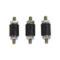 MSD Vibration Mounts, For Pro Power Coil Part# 8201, 3-Pack For Use With Pro Power Coil, Pn 8201 MSD Ignition