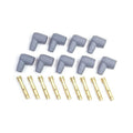 Boot & Terminal Kit 90 Deg Female Socket Style Gray MSD Ignition
