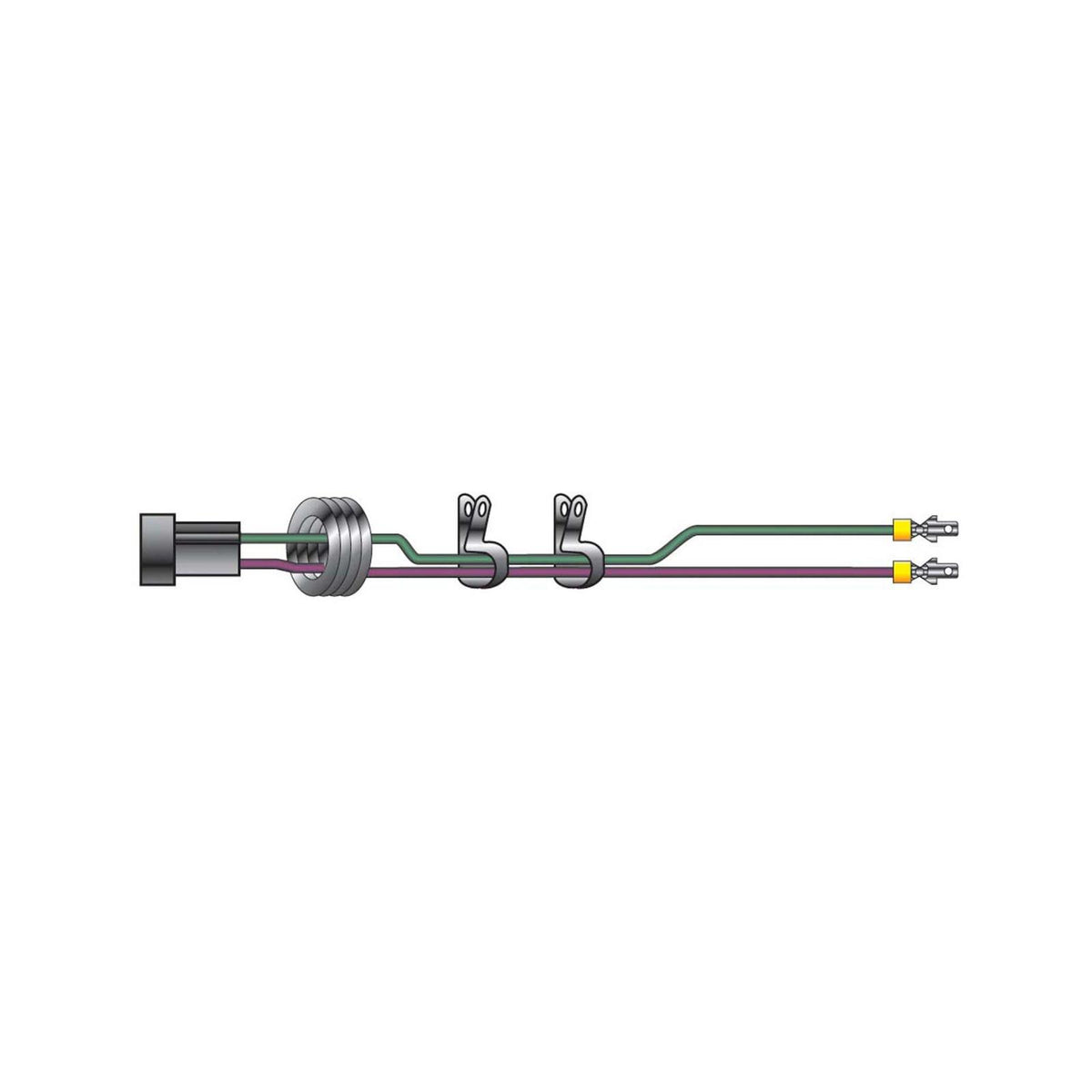 Module Bypass Cable, GM Hei For Connecting MSD 6 Or 7-Series Ignition Or Timing Accessory Directly Into The Magnetic Trigger Inside A GM Hei Distributor MSD Ignition
