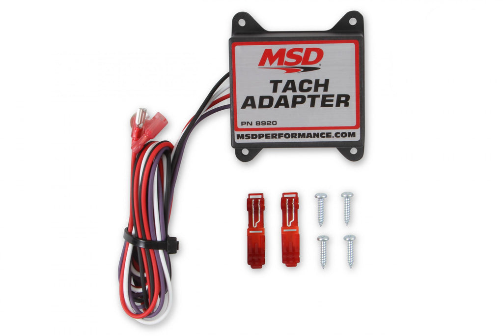 Tach/Fuel Adapter Magnetic Trigger Installations Or Current Triggered Tachometers MSD Ignition