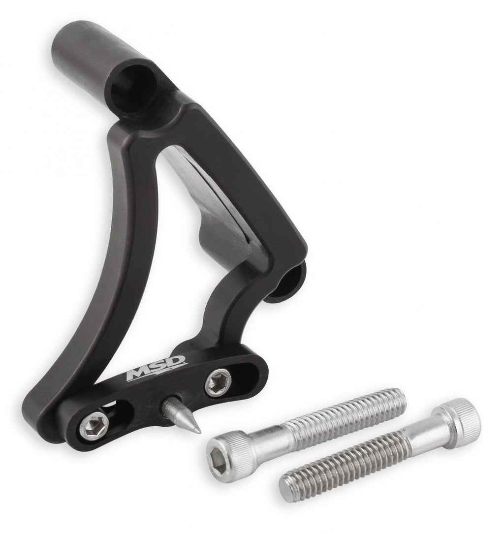 MSD Adjustable Billet Timing Pointer Small Block Chevrolet MSD Ignition