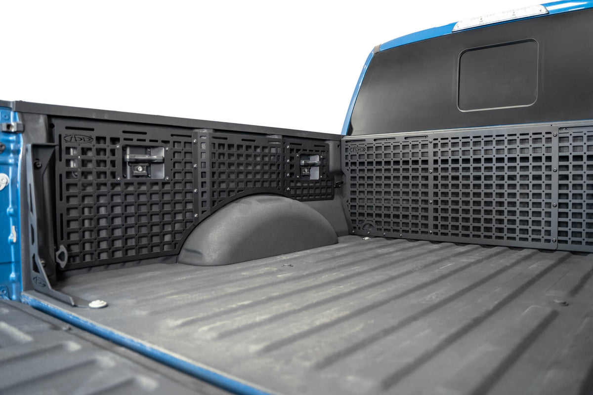 2015-2020 Ford F-150, Raptor 66 Inch Bed Driver-side Bed Side Molle Panels Addictive Desert Designs