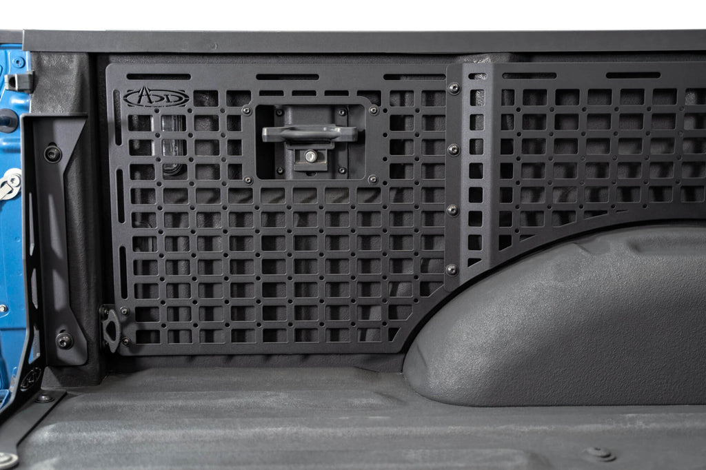 2015-2020 Ford F-150, Raptor 66 Inch Bed Driver-side Bed Side Molle Panels Addictive Desert Designs