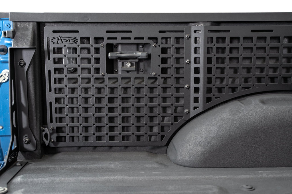 2015-2020 Ford F-150, F-150 Raptor 66 Inch Passanger-side Bed Bed Side Molle Panel Addictive Desert Designs