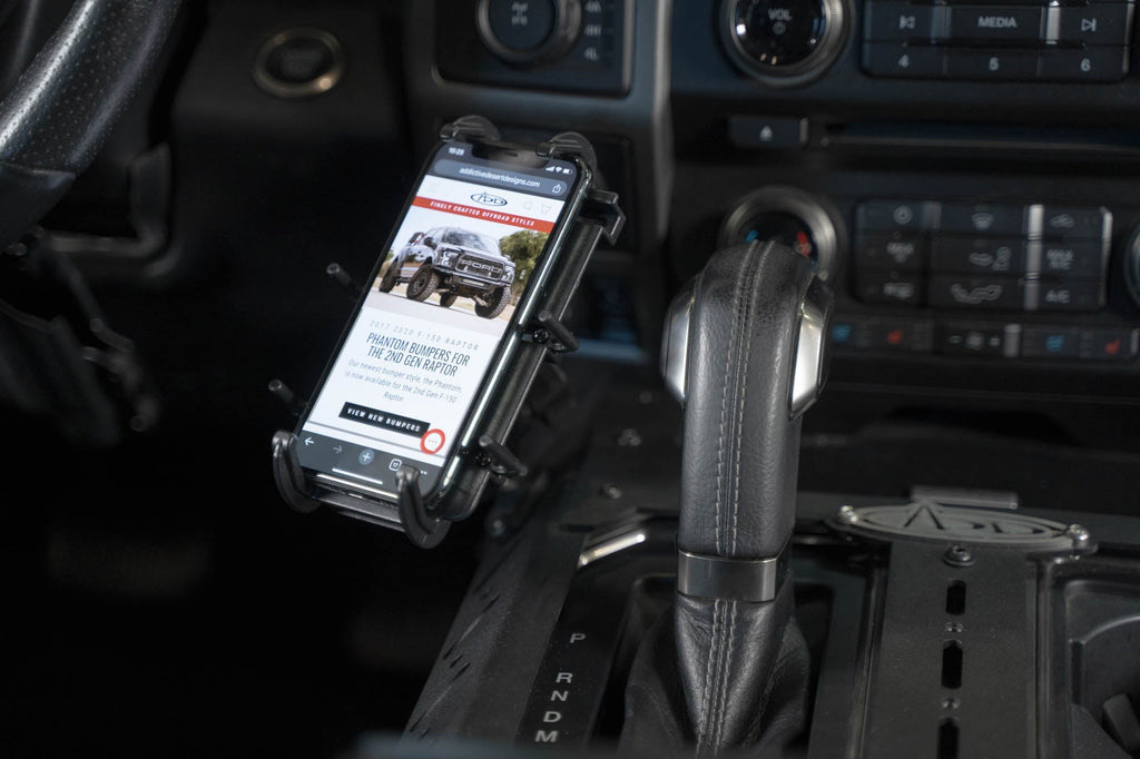 2015-2020 Ford F-150, Raptor Center Console Molle Bridge Addictive Desert Designs