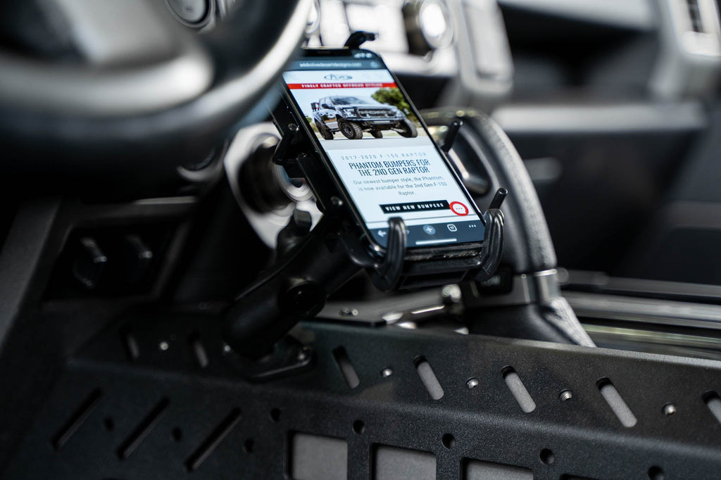 2015-2020 Ford F-150, Raptor Center Console Molle Bridge Addictive Desert Designs