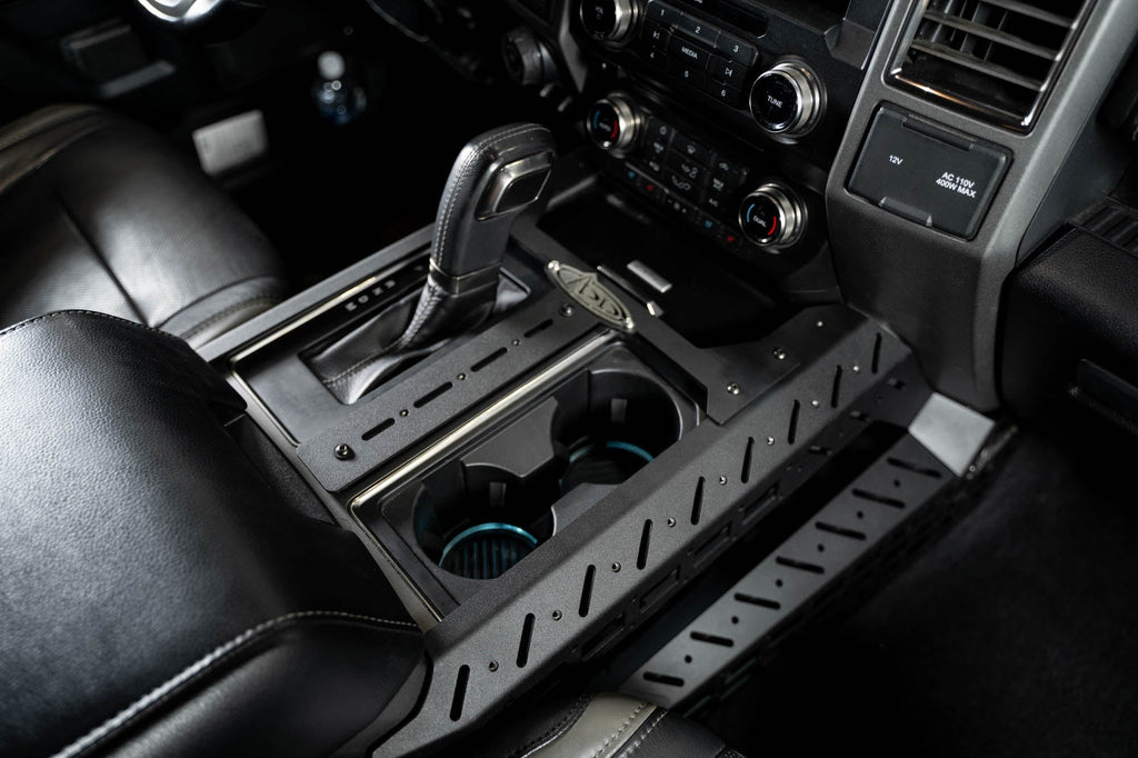 2015-2020 Ford F-150, Raptor Center Console Molle Bridge Addictive Desert Designs