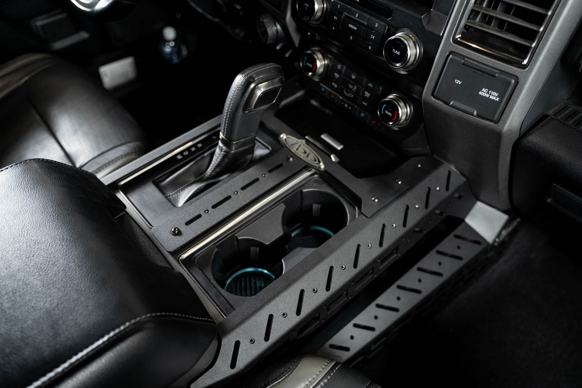 2015-2020 Ford F-150, Raptor Center Console Molle Bridge Addictive Desert Designs