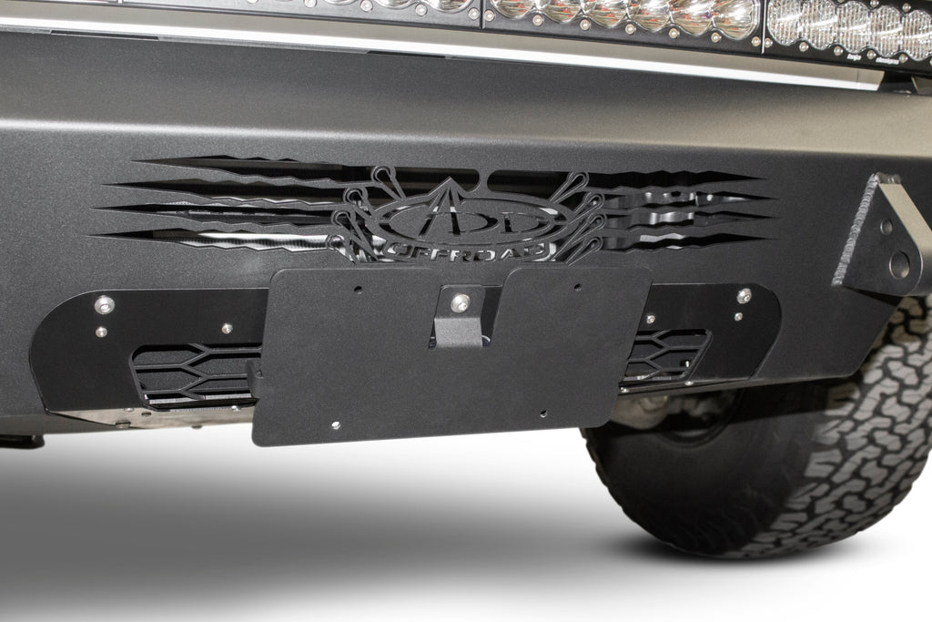 Front License Plate Bracket Addictive Desert Designs