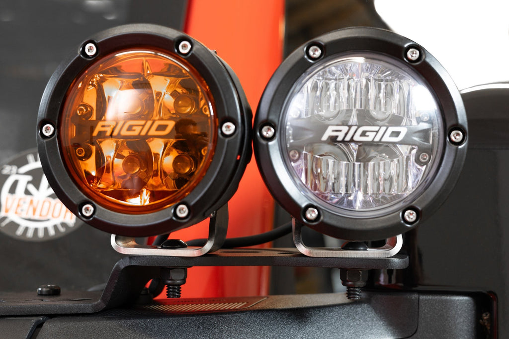 2021+ Ford Bronco, Bronco Raptor Dual Ditch Light Brackets Addictive Desert Designs