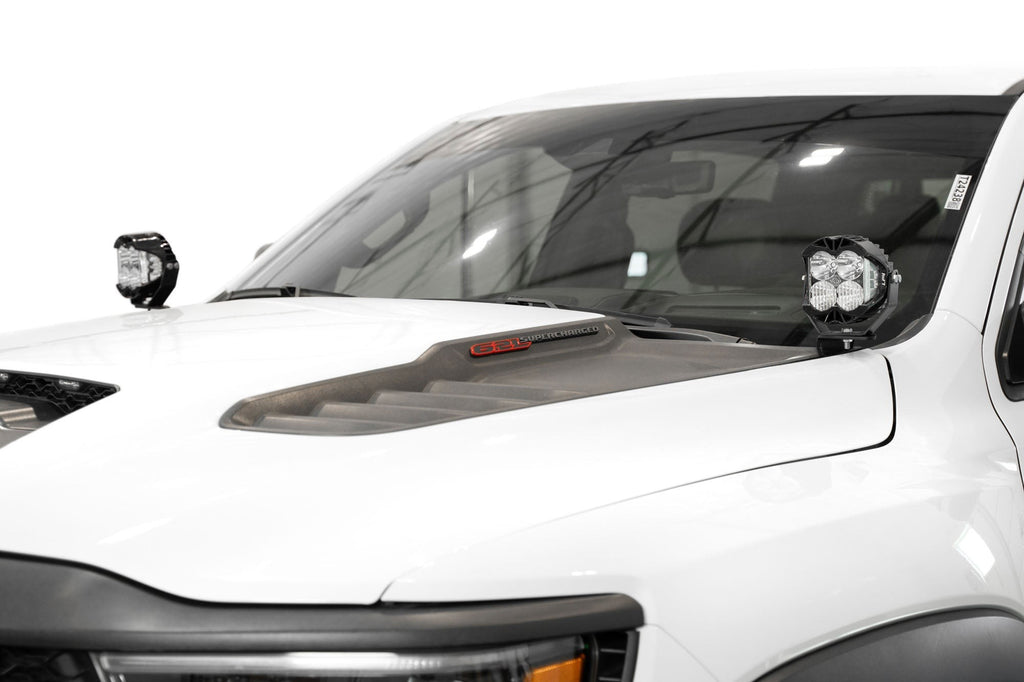 2021-2025 RAM 1500 TRX/RHO Ditch Light Brackets Addictive Desert Designs