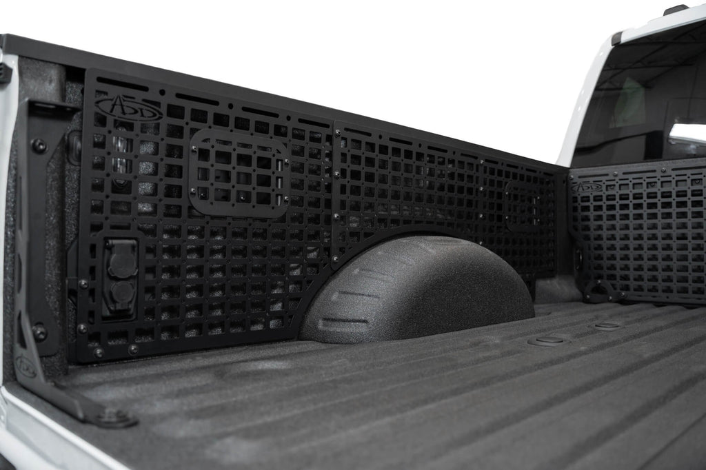 2023+ Ford Super Duty F-250 F-350 81.6 Inch Bed Bed Side Molle Panels Addictive Desert Designs