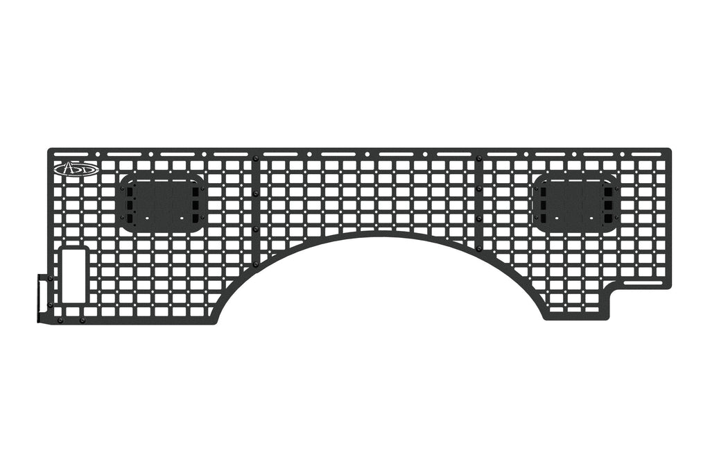 2023-2026 Ford Super Duty F-250/350/450 Long Bed Side Molle Panels - DRIVER Addictive Desert Designs
