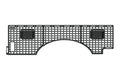 2023-2026 Ford Super Duty F-250/350/450 Long Bed Side Molle Panels - DRIVER Addictive Desert Designs