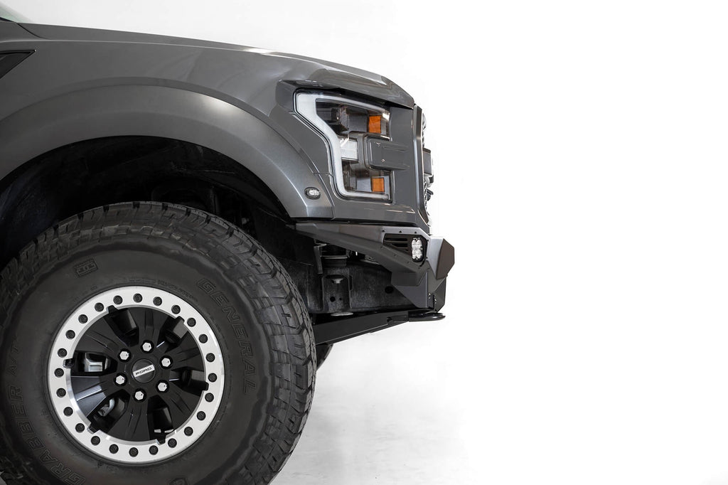 2017-2020 Ford Raptor Bomber Front Bumper Mounts for 3 Baja Designs LP6 Round Lights Addictive Desert Designs