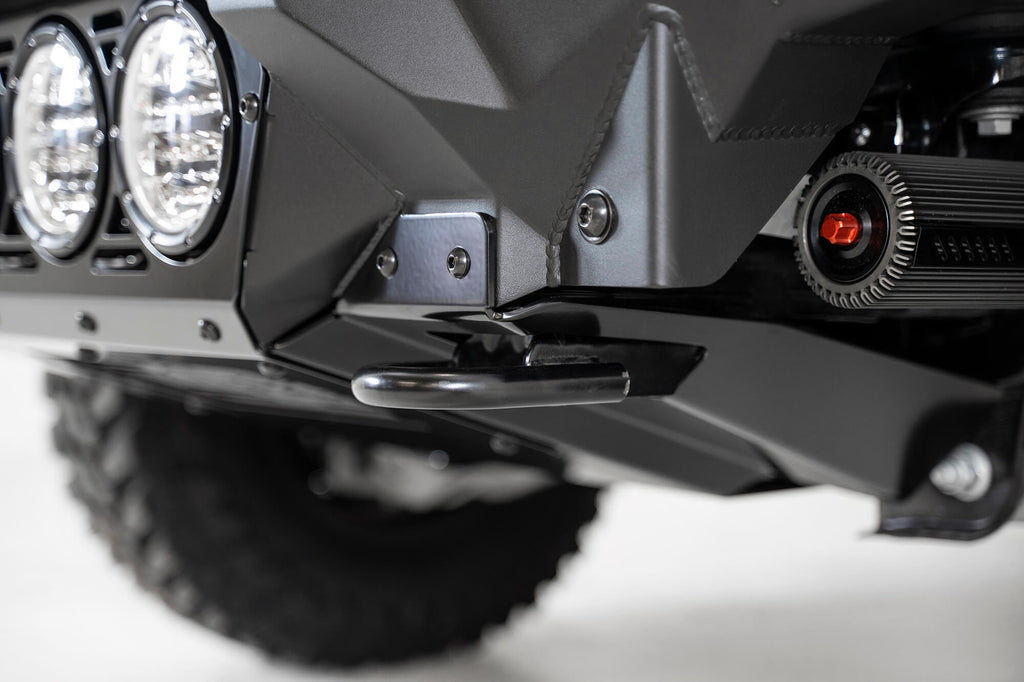 2017-2020 Ford Raptor Bomber Front Bumper Mounts for 4 Rigid 360 6 Inch Round Lights Addictive Desert Designs