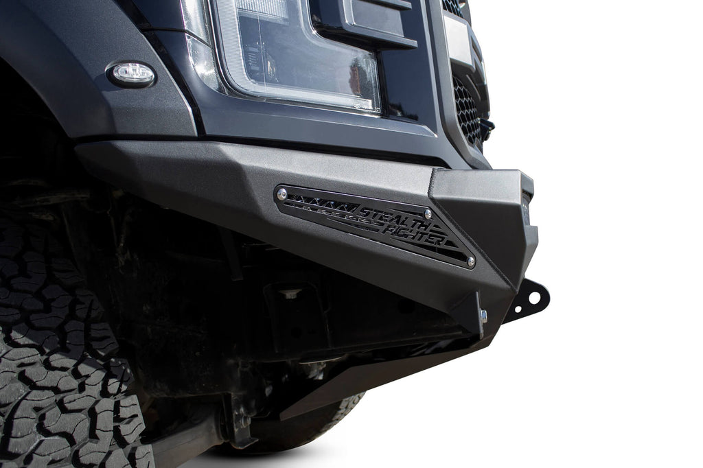 2017-2020 Ford F-150 Raptor Stealth Fighter Front Bumper With Winch Mount Addictive Desert Designs