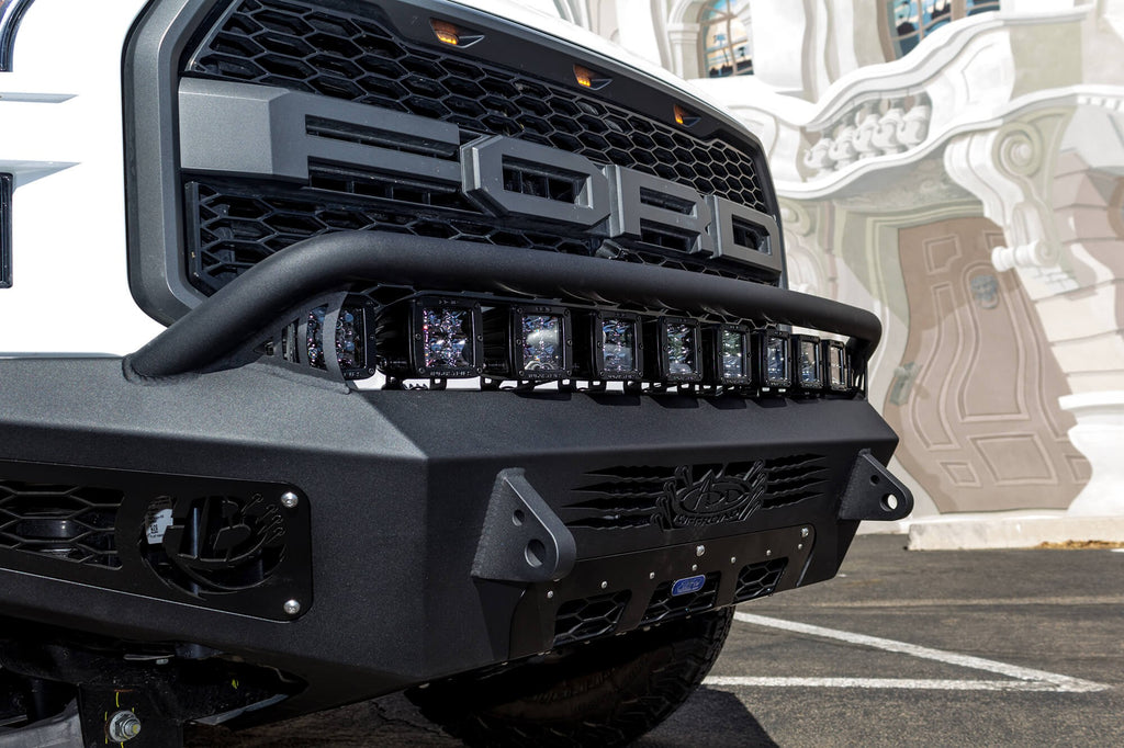 2017-2020 Ford F-150 Raptor HoneyBadger Front Bumper Addictive Desert Designs