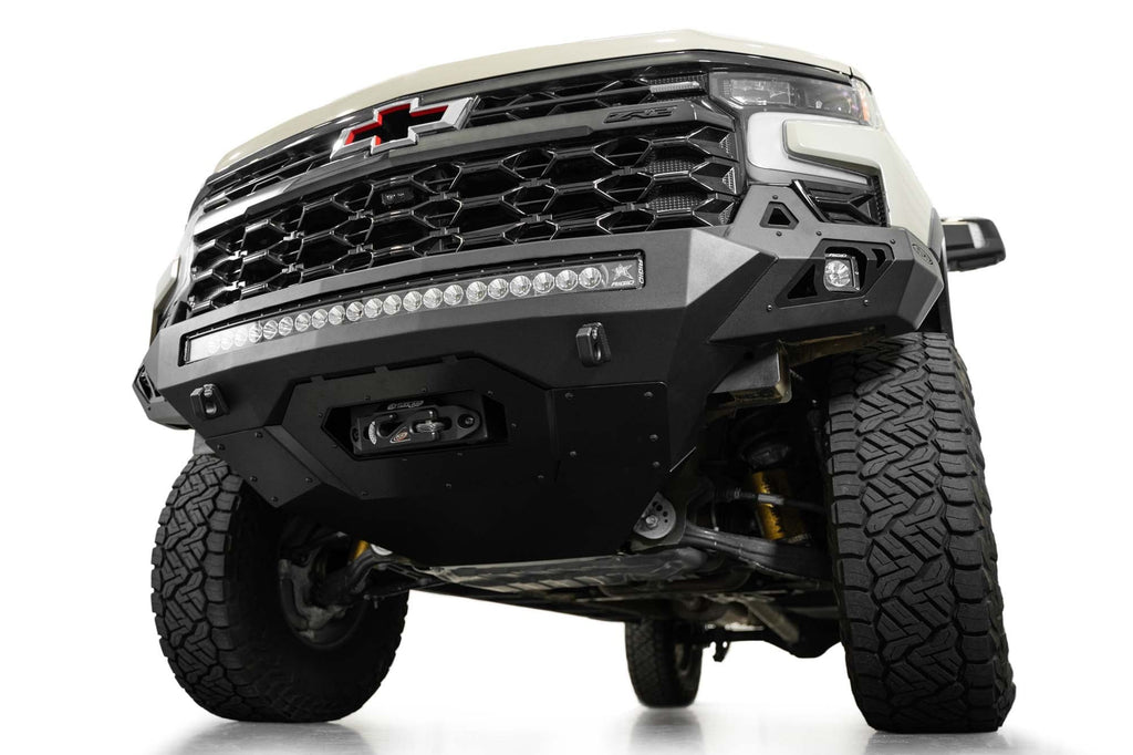 2022+ Chevrolet Silverado 1500 ZR2 Stealth Fighter Front Bumper Addictive Desert Designs