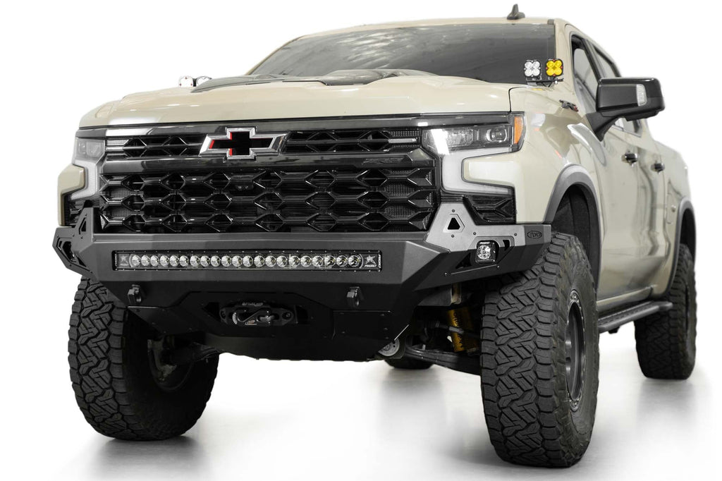 2022+ Chevrolet Silverado 1500 ZR2 Stealth Fighter Front Bumper Addictive Desert Designs