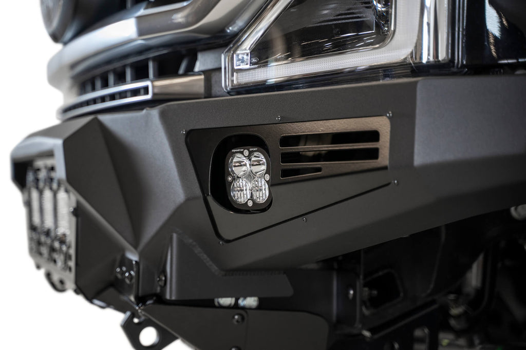 2017-2022 Ford Super Duty F-250 F-350 Bomber Front Bumper Mounts for 3 Baja Designs LP6s Addictive Desert Designs