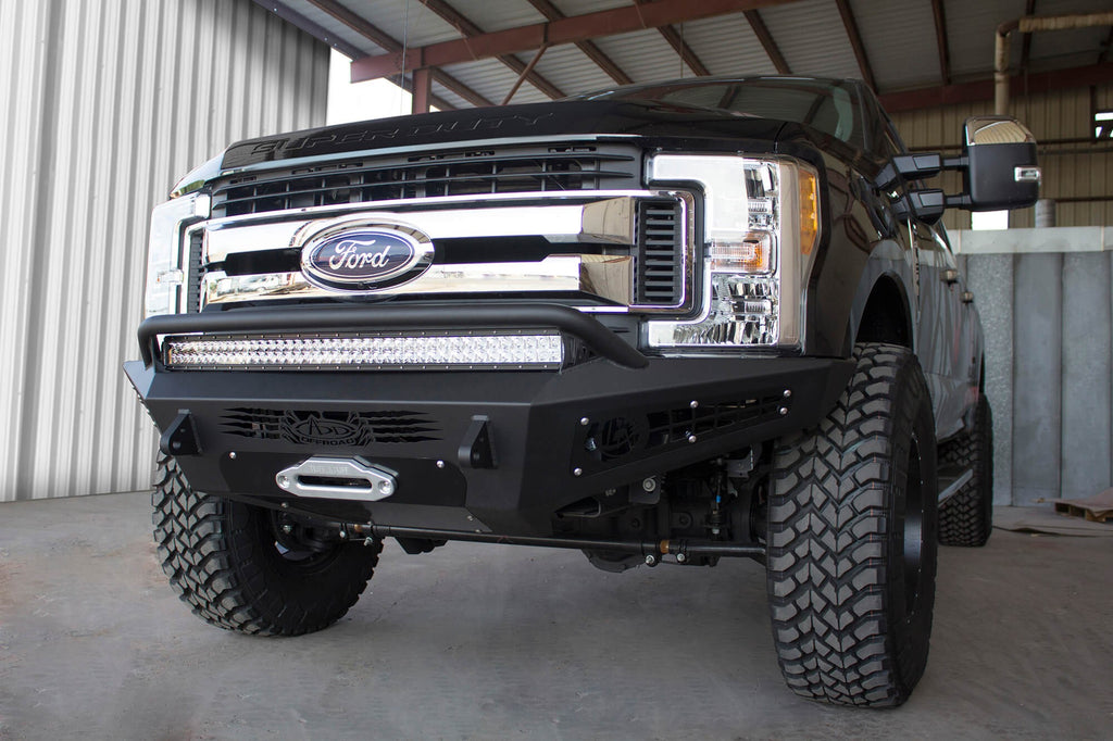 2017-2019 Ford Super Duty HoneyBadger Front Bumper Addictive Desert Designs