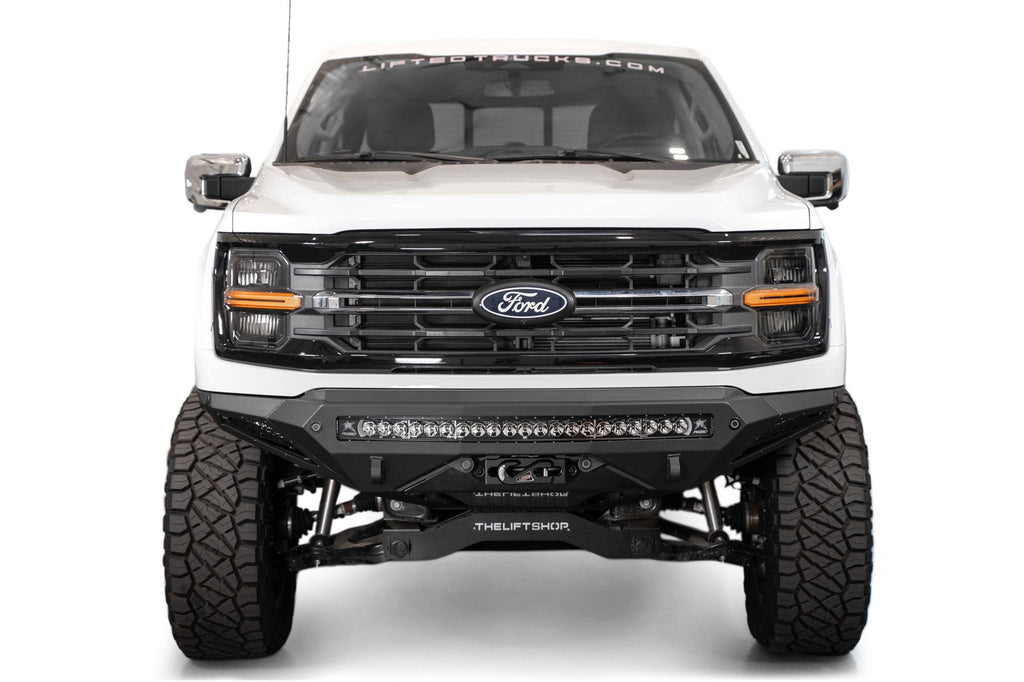 2024+ Ford F-150 Stealth Fighter Front Bumper Heavy-Duty Winch Mount Addictive Desert Designs