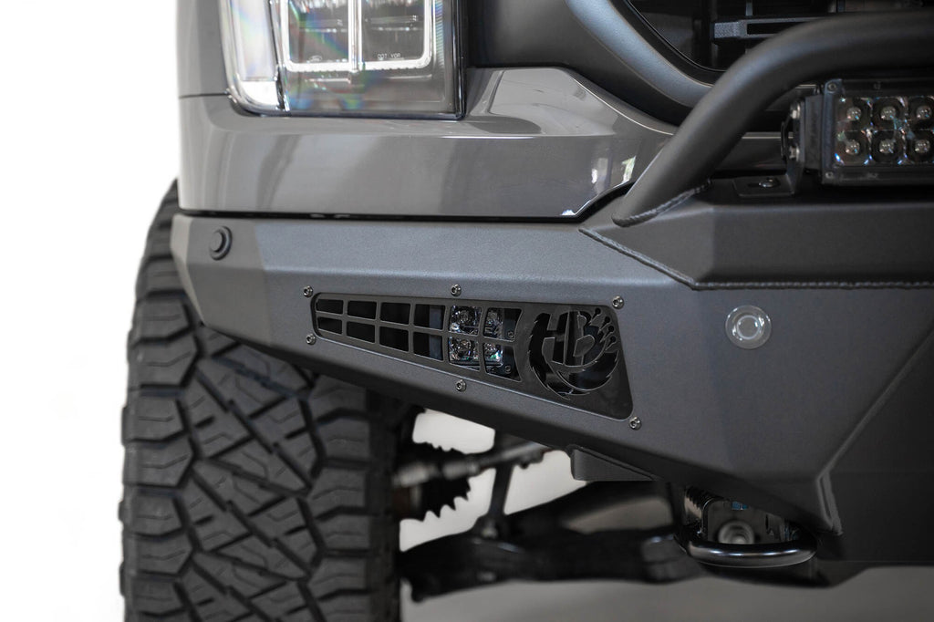 2021-2025 Ford F-150 HoneyBadger Front Bumper With Top Hoop Addictive Desert Designs