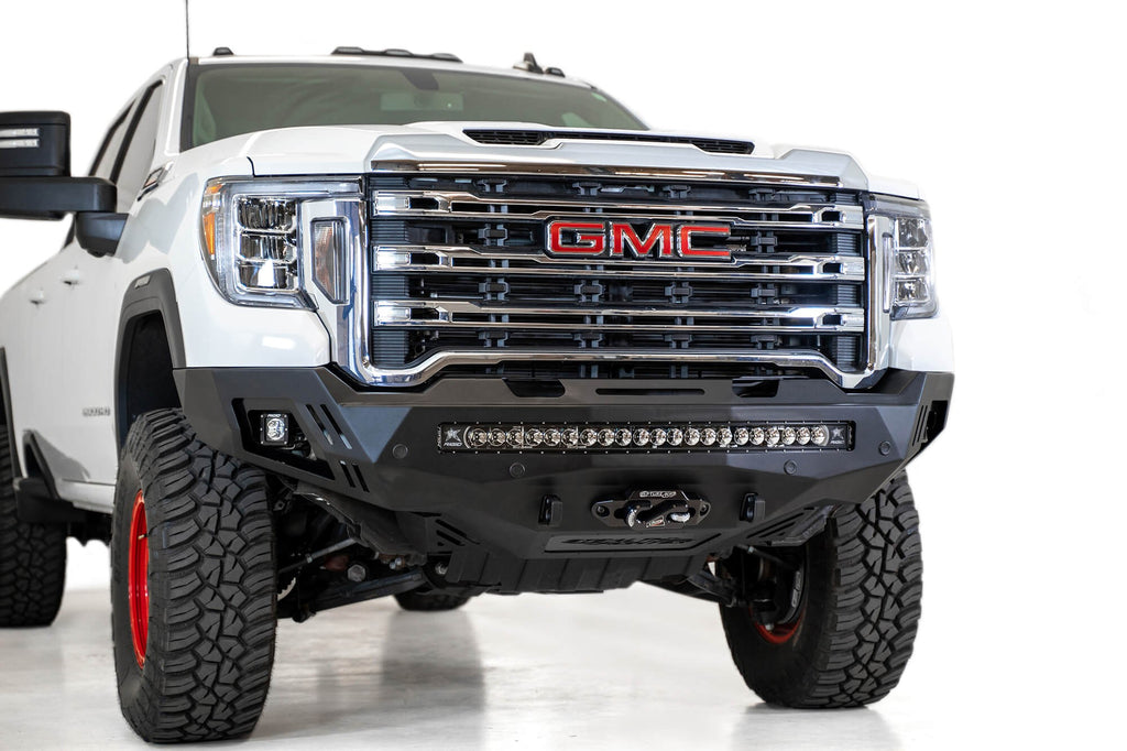 2020-2023 GMC Sierra 2500 3500 Stealth Figther Front Bumper Addictive Desert Designs