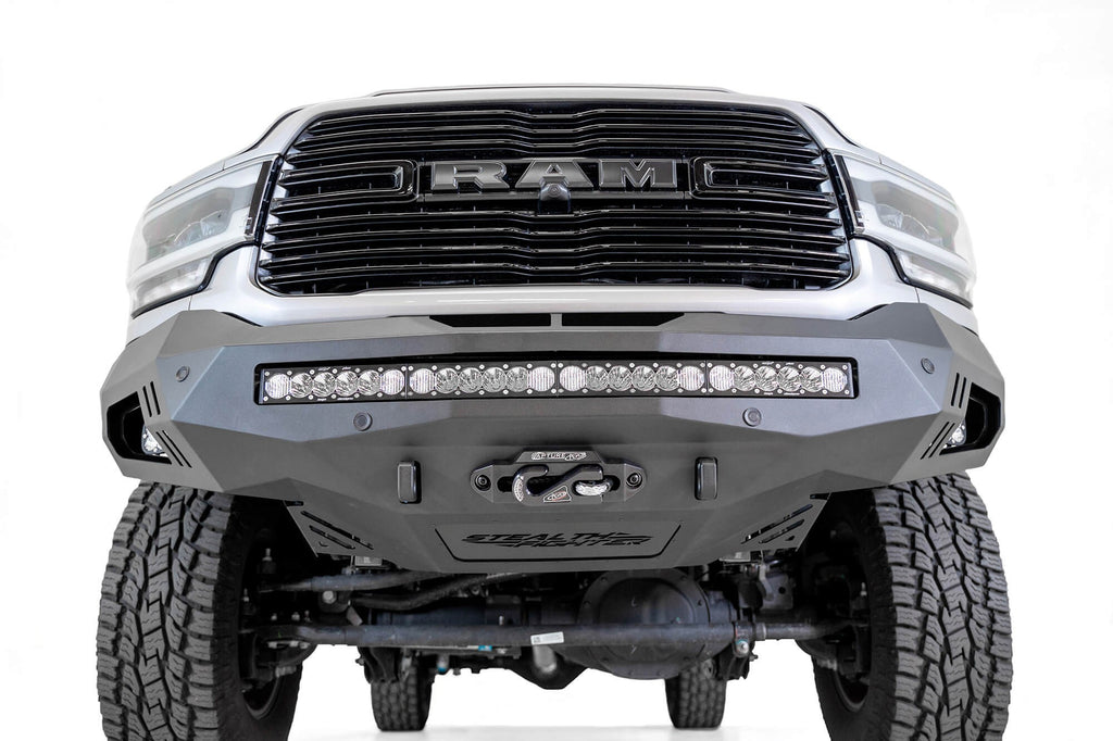 2019-2025 RAM 2500/3500 Stealth Fighter Front Bumper Addictive Desert Designs