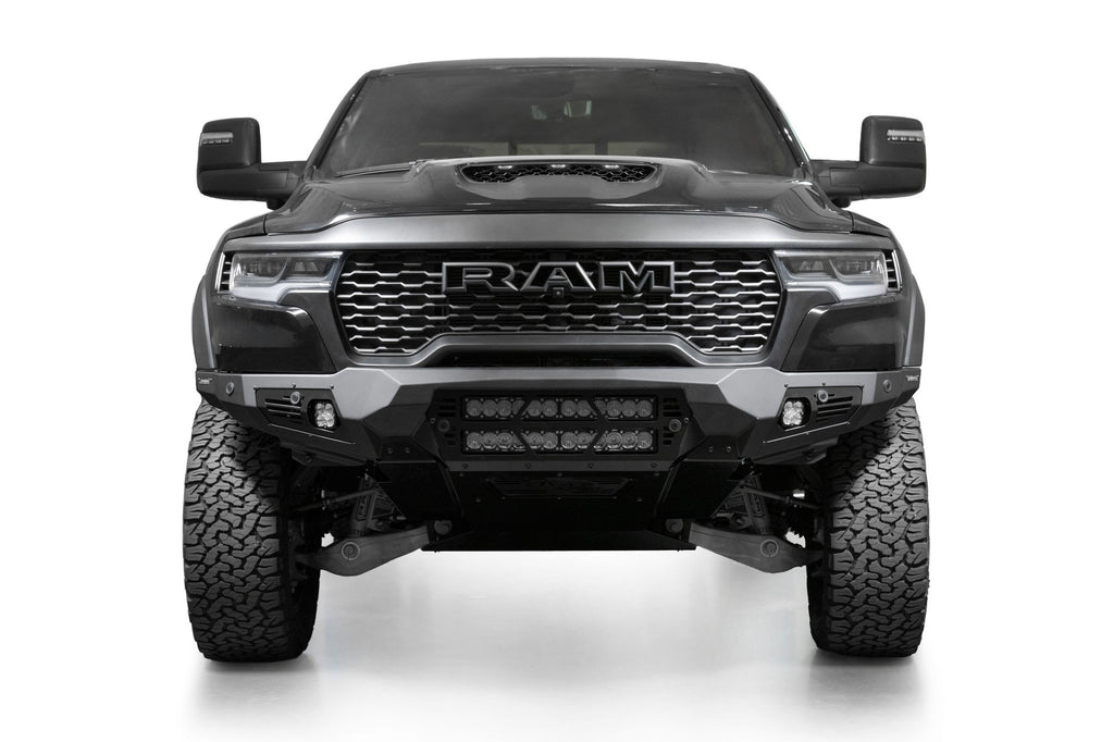 2025 Ram RHO Bomber Front Bumper (20 Inch Lights) Addictive Desert Designs