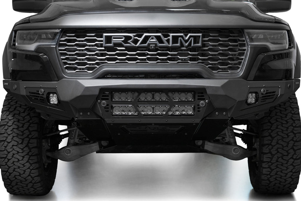 2025 Ram RHO Bomber Front Bumper (20 Inch Lights) Addictive Desert Designs