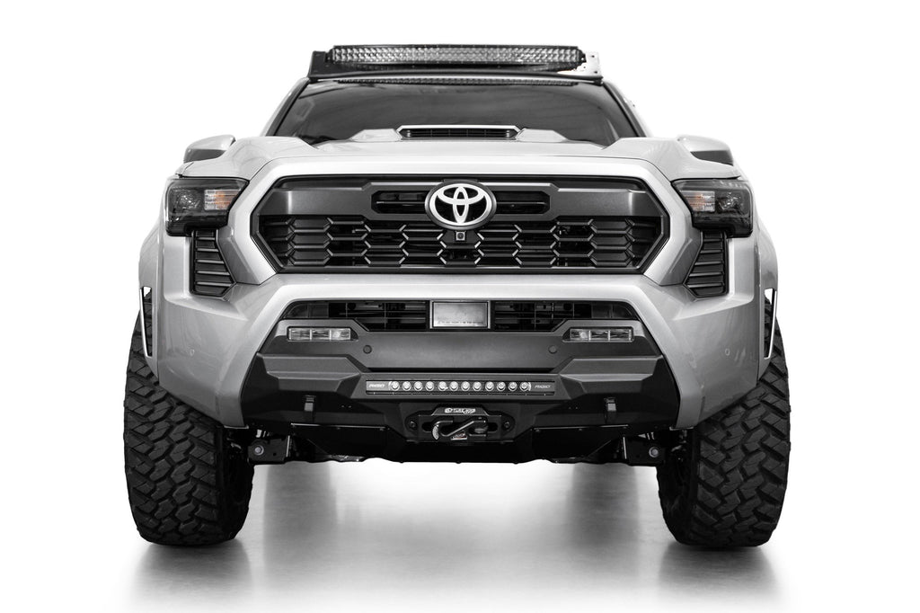 2024-2025 Toyota Tacoma Stealth Center Mount Winch Front Bumper Addictive Desert Designs