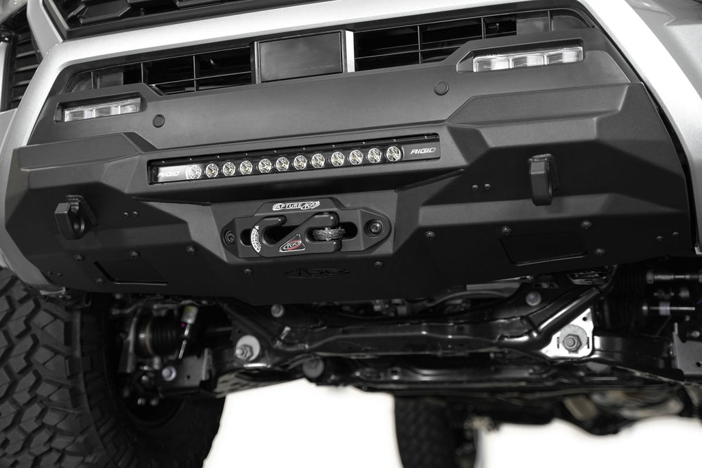 2024-2025 Toyota Tacoma Stealth Center Mount Winch Front Bumper Addictive Desert Designs