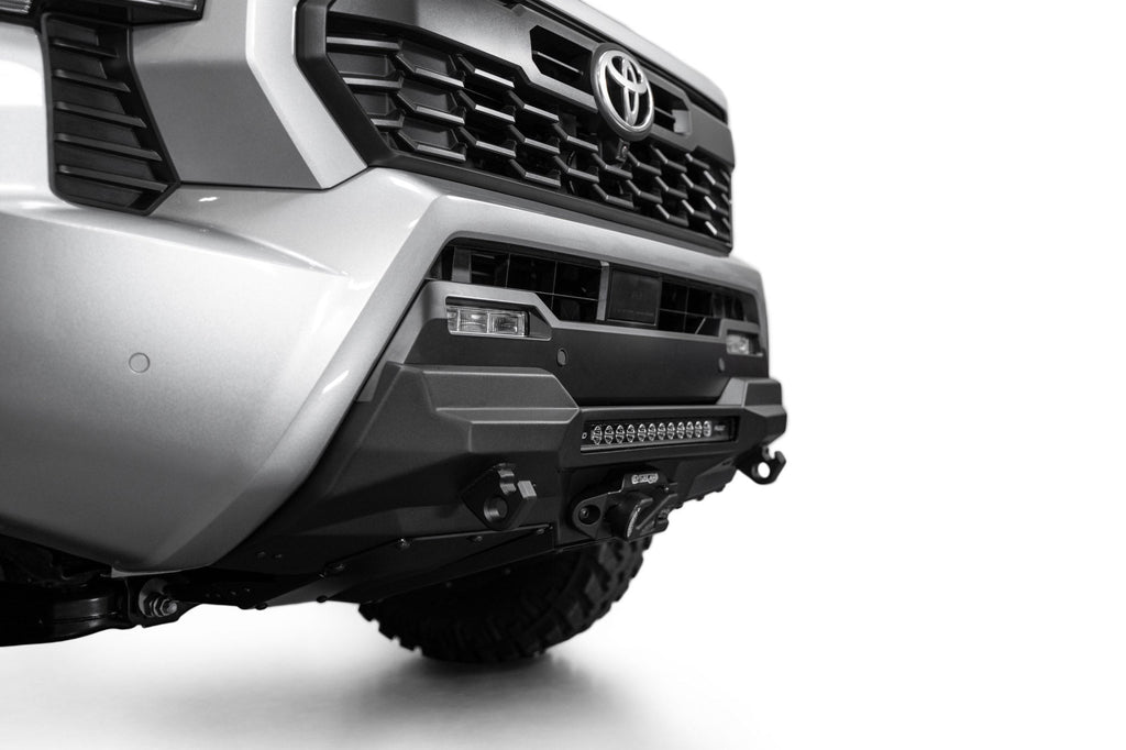 2024-2025 Toyota Tacoma Stealth Center Mount Winch Front Bumper Addictive Desert Designs
