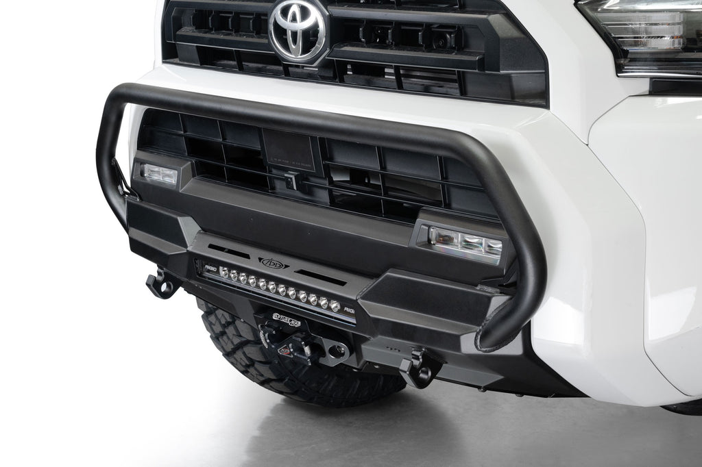 2025 Toyota 4Runner Stealth Center Mount Front Bumper with Top Hoop Addictive Desert Designs