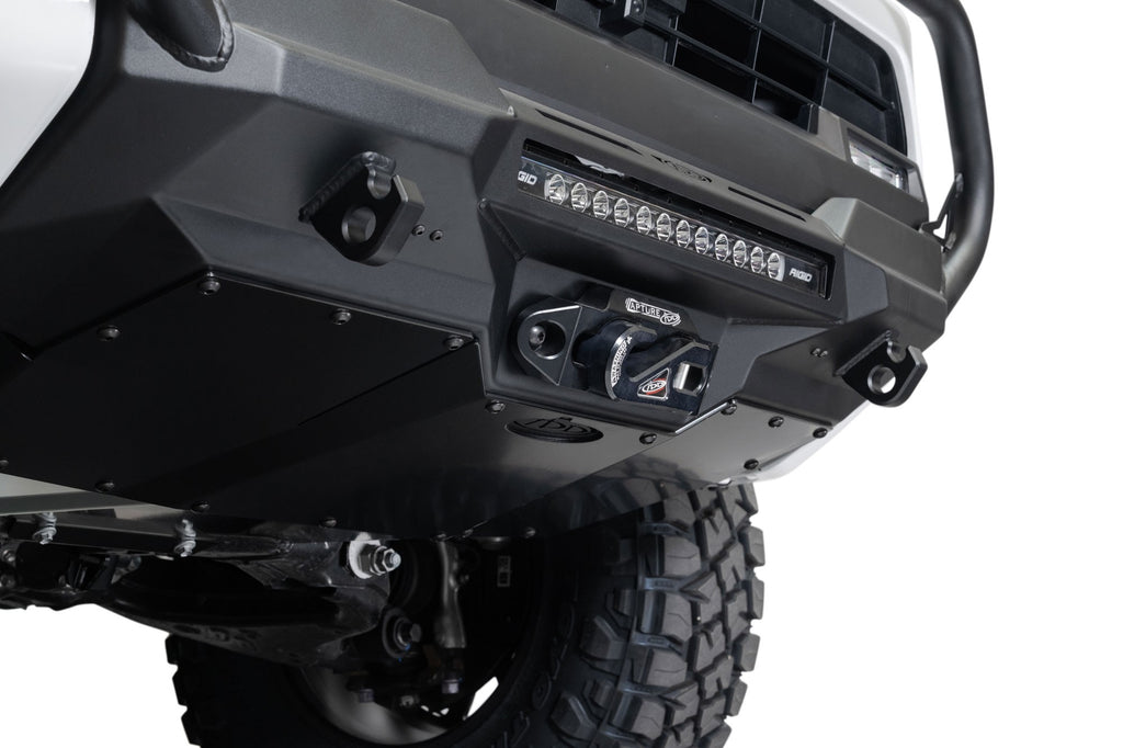 2025 Toyota 4Runner Stealth Center Mount Front Bumper with Top Hoop Addictive Desert Designs