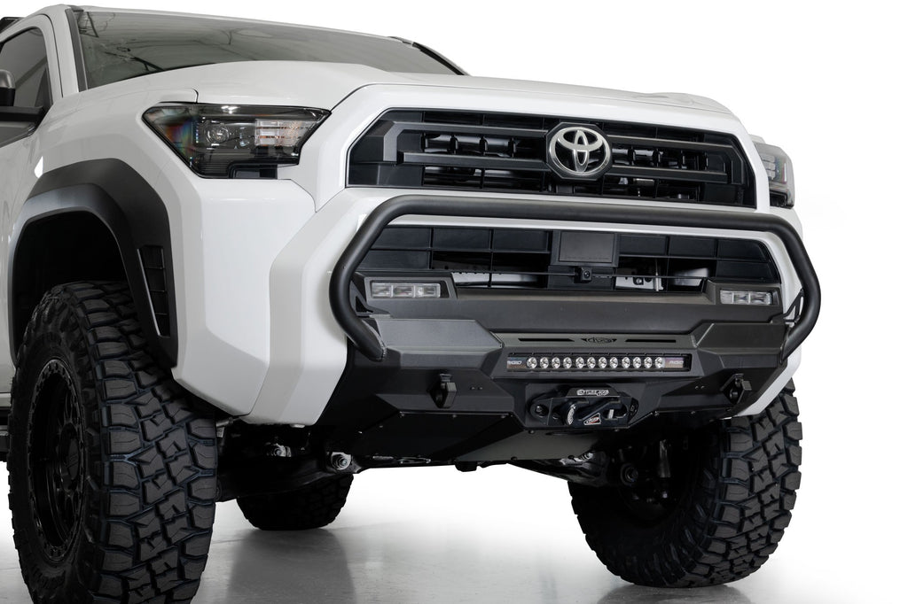 2025 Toyota 4Runner Stealth Center Mount Front Bumper with Top Hoop Addictive Desert Designs