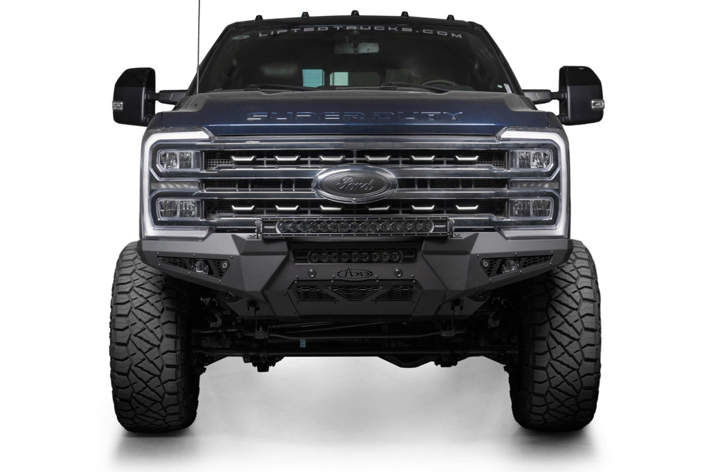2023-2025 Ford Super Duty HoneyBadger Front Bumper w/ Top Hoop Addictive Desert Designs