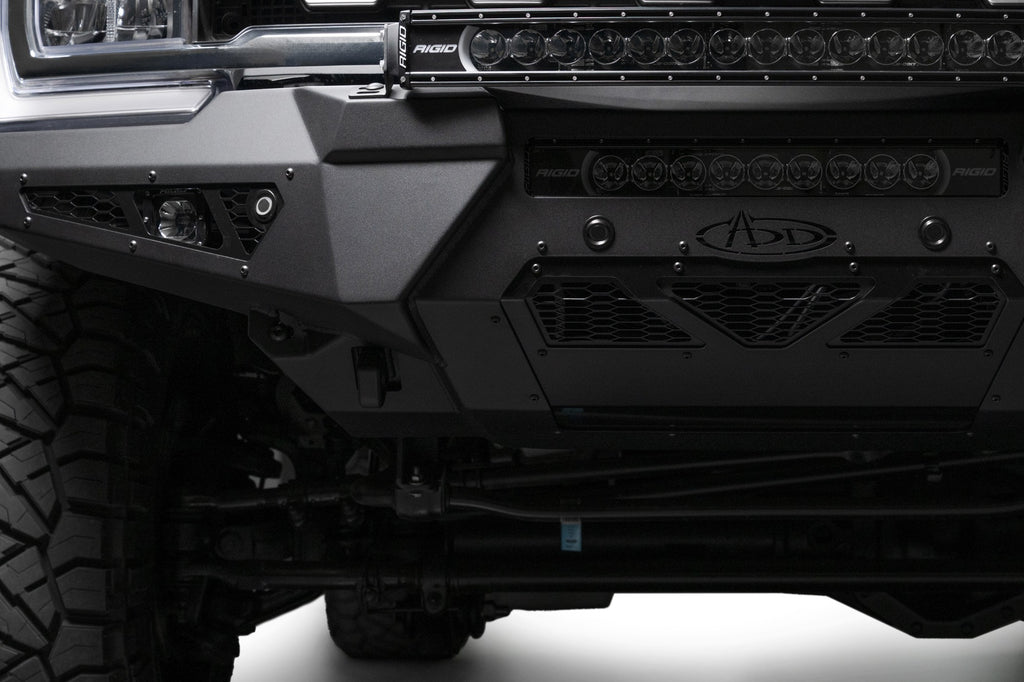 2023-2025 Ford Super Duty HoneyBadger Front Bumper w/ Top Hoop Addictive Desert Designs
