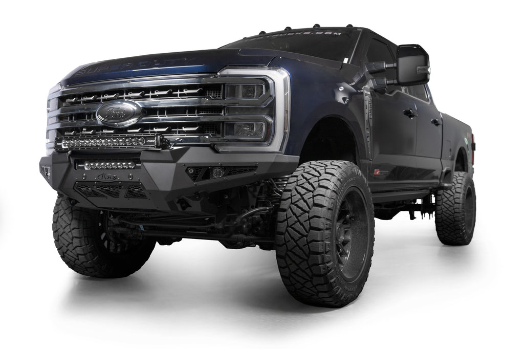 2023-2025 Ford Super Duty HoneyBadger Front Bumper w/ Top Hoop Addictive Desert Designs