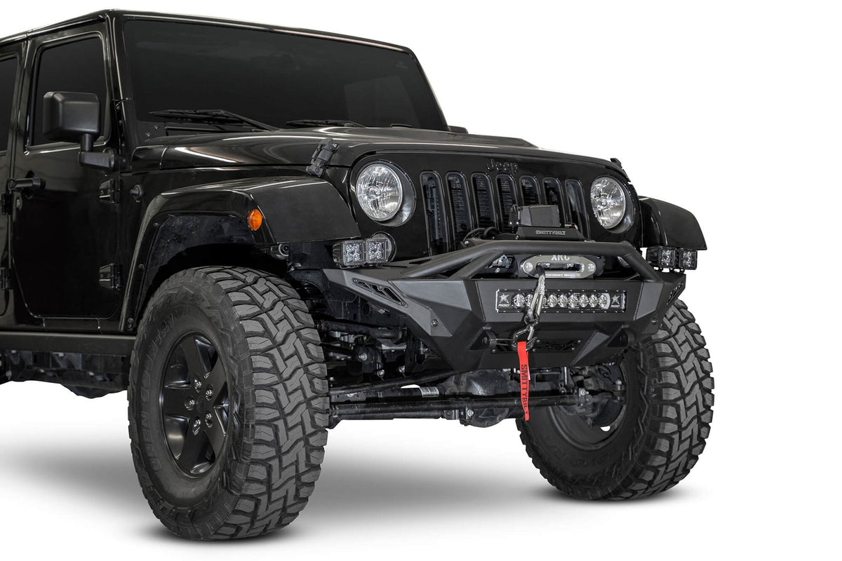 2007-2018 Jeep Wrangler JK Stealth Fighter Front Bumper Addictive Desert Designs
