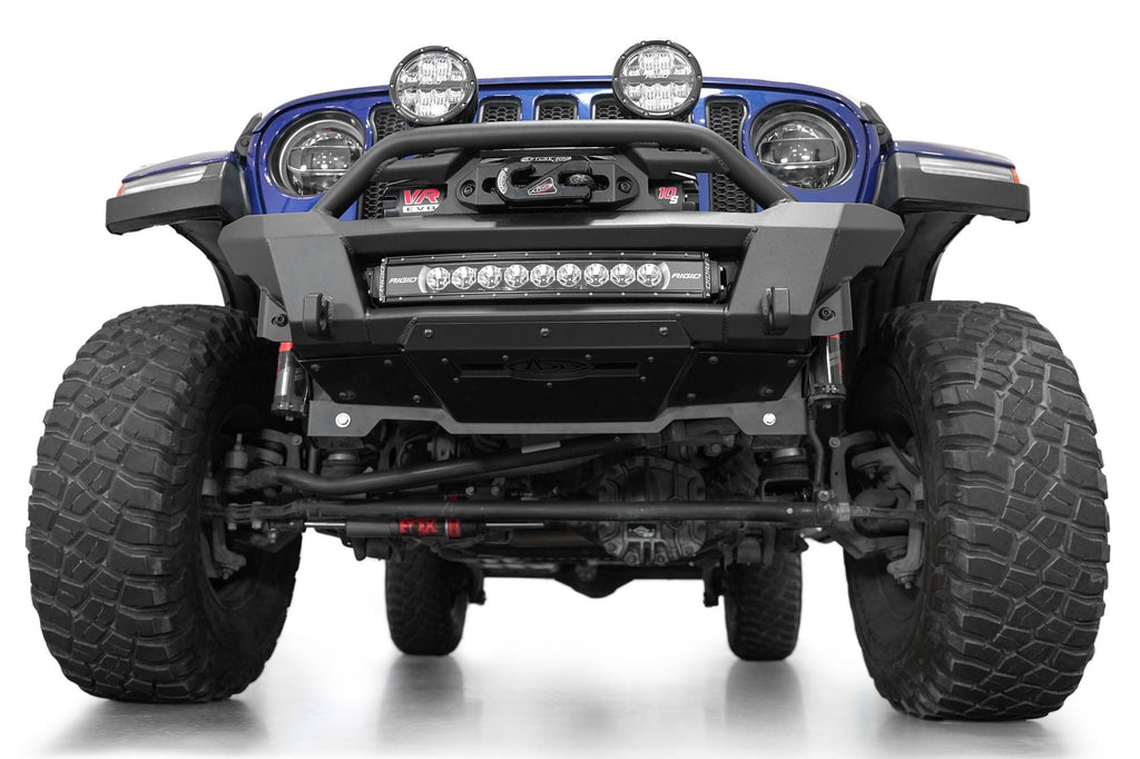 2018-2025 Jeep JL JLU JT Wrangler, Gladiator Phantom Stubby Front Bumper Addictive Desert Designs